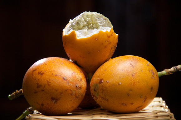 Rudy Giron: Fruits and Vegetables &emdash; Guatemalan Fruit: Granadilla