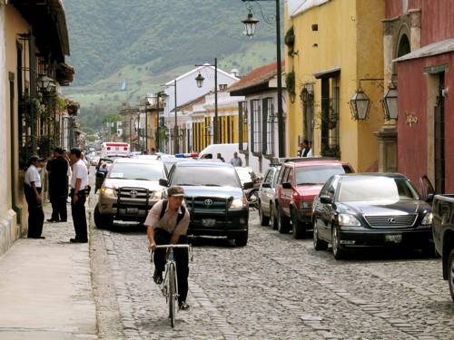 ¿Cómo parar el tránsito de La Antigua Guatemala?