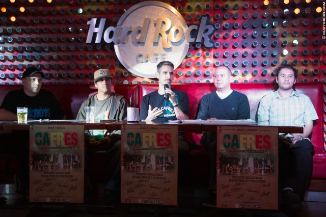 Meet-n-Greet de Los Cafres en Hard Rock Café en Guatemala