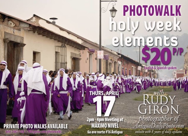 PHOTO WALK: Holy Week Elements, April 17, 2014 with photographer Rudy Girón