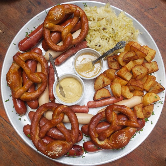 german sausage fest