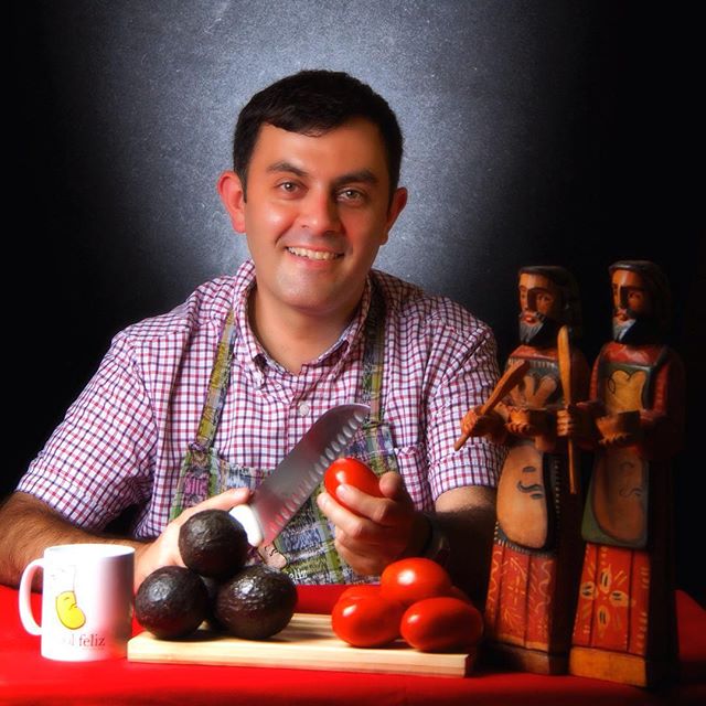 Portrait No. 2 of entrepreneur Luis F. Prieto of El Frijol Feliz Cooking School in La Antigua Guatemala