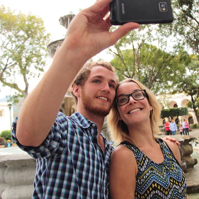 Portrait of a selfie… If I had a penny for every selfie I have seen around Antigua Guatemala, I would be…