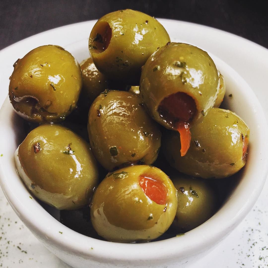 Olives to start a foodie experience with a good friend in Guatemala City