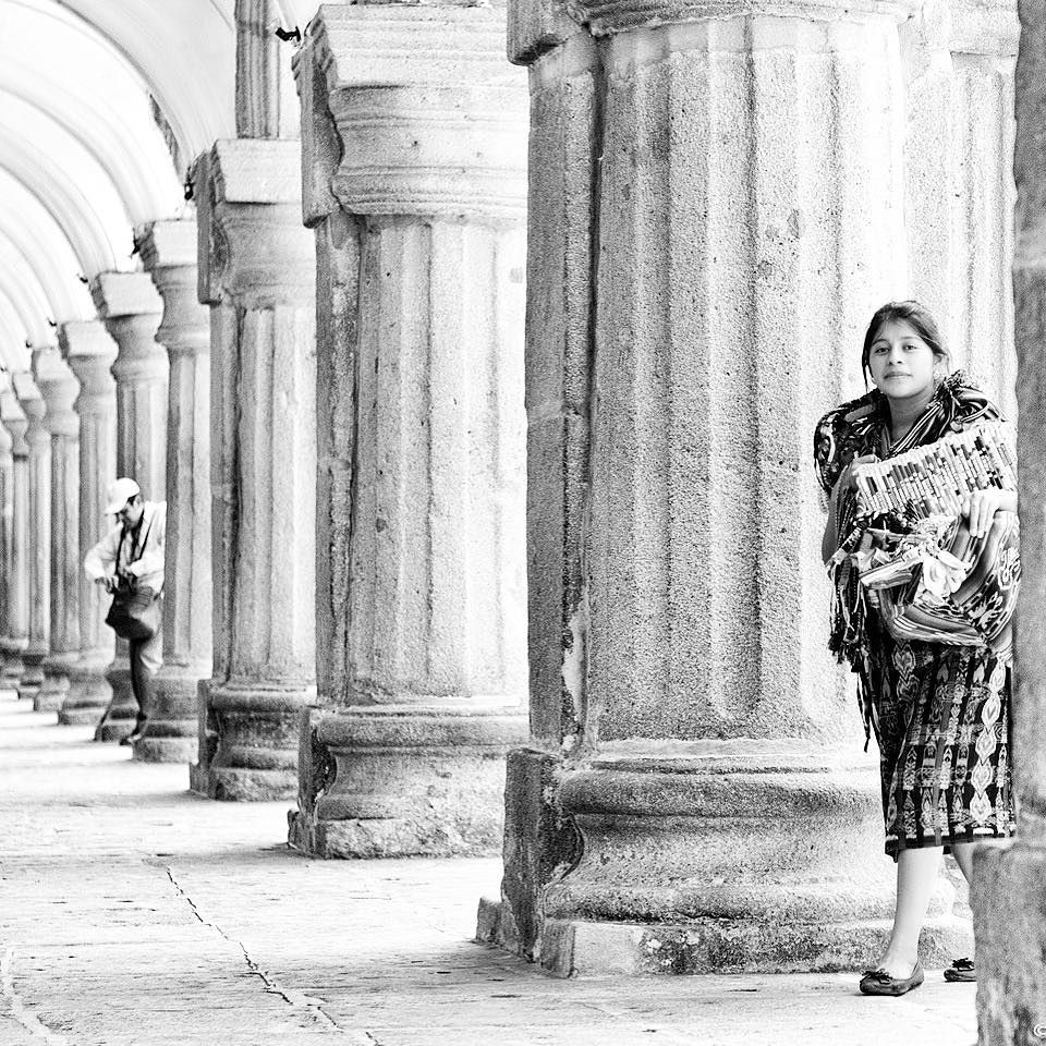 Street Photography Stamps of Daily Life from Antigua Guatemala