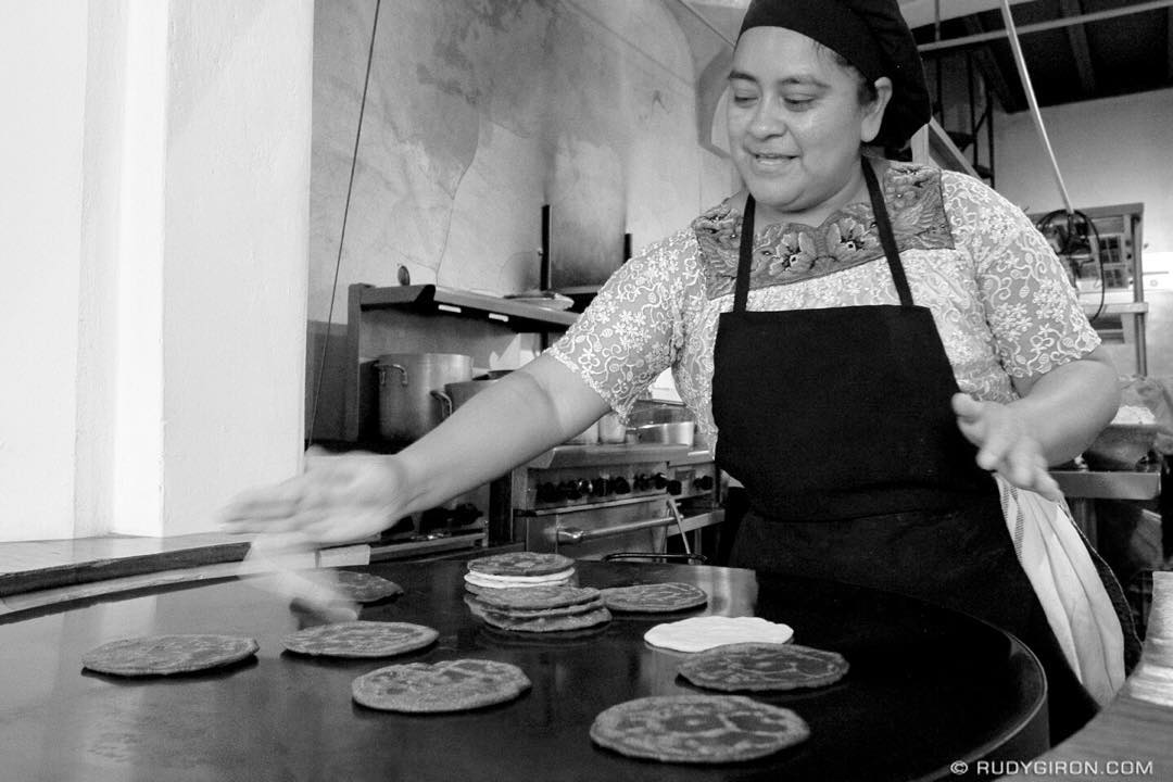 It’s tortilla time in Antigua Guatemala, what’s going to be for you, black or white tortillas?