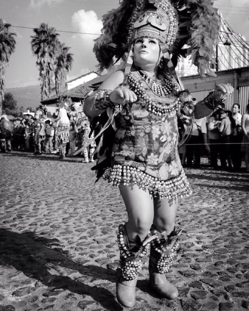 “Convite” dancer from San Pedro Las Huertas, Antigua Guatemala