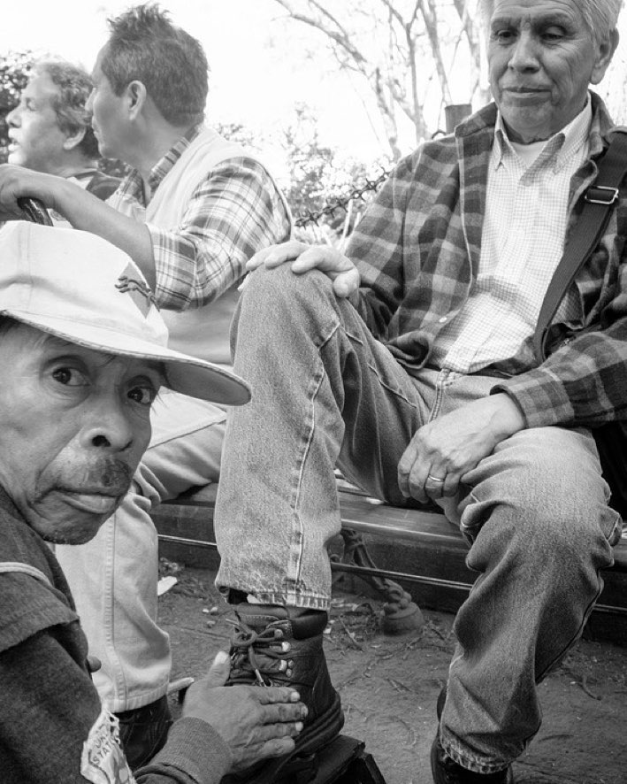 It’s Shoe-shining Time at Parque Central, Antigua Guatemala