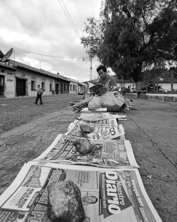 Dead Tree News From Antigua Guatemala