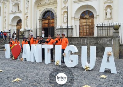 Liderando el #ChallengeTourDNaranja de InterBanco en Antigua Guatemala